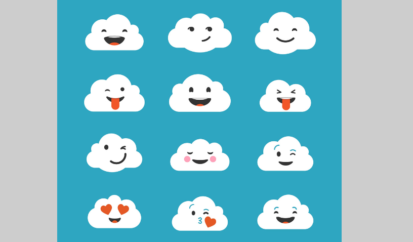 emoji with cloud meaning