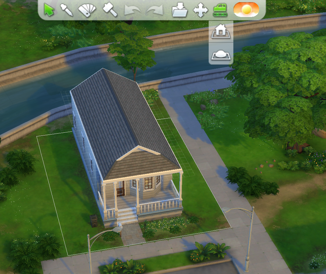 how to delete house in sims 4