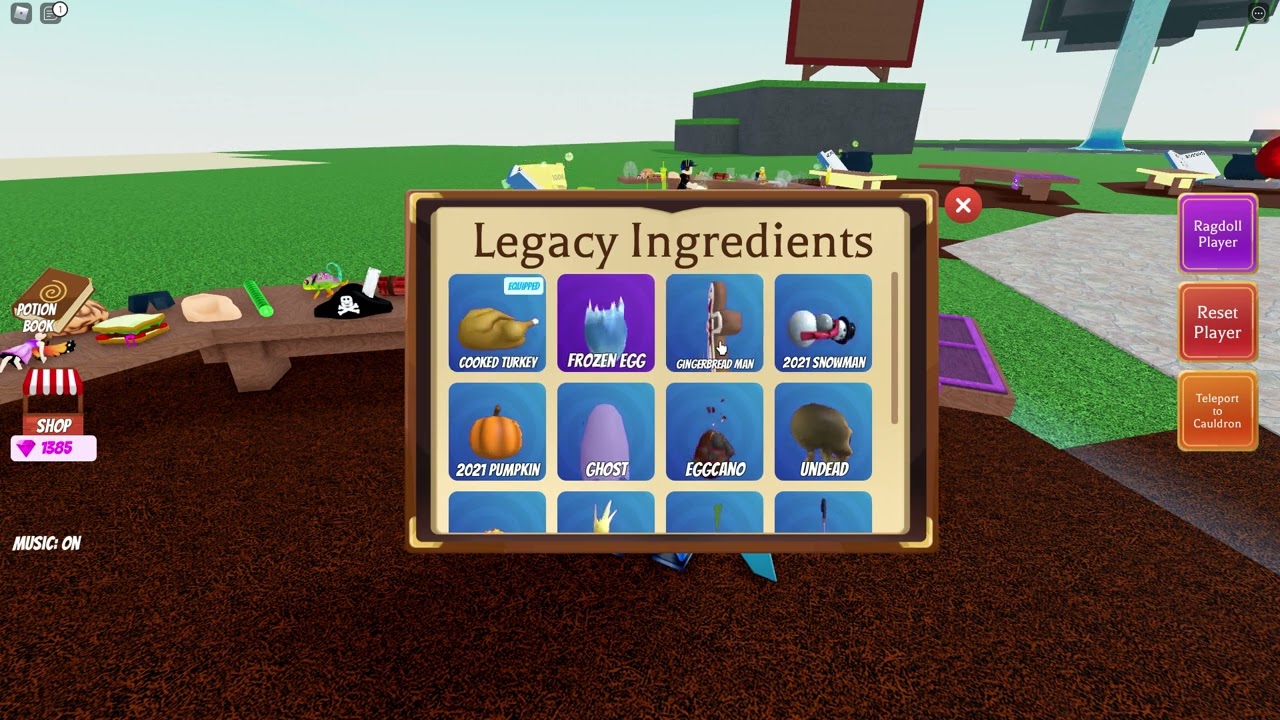 how to get ingredients in wacky wizards