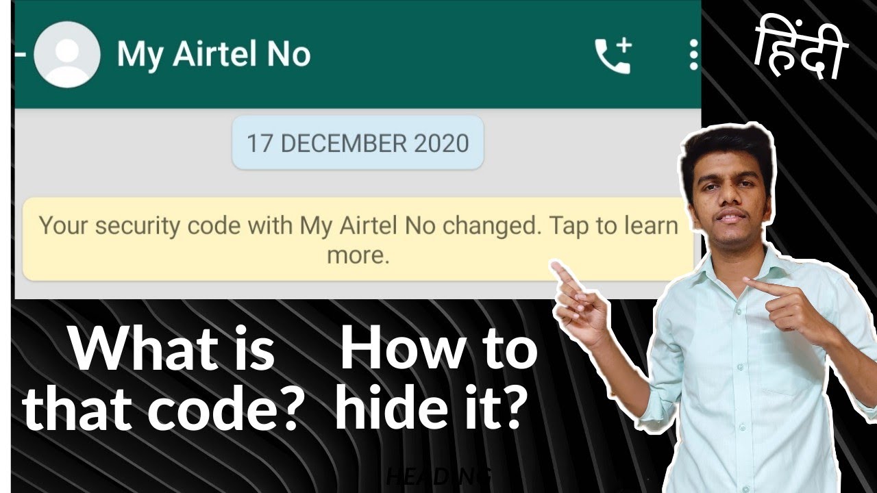 your security code is changed in whatsapp meaning