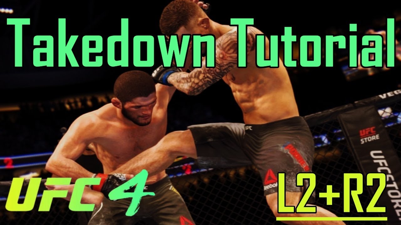 how to do a takedown in ufc 4