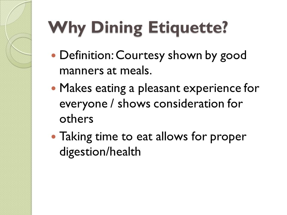 Mastering Dining Etiquette: A Definitive Guide