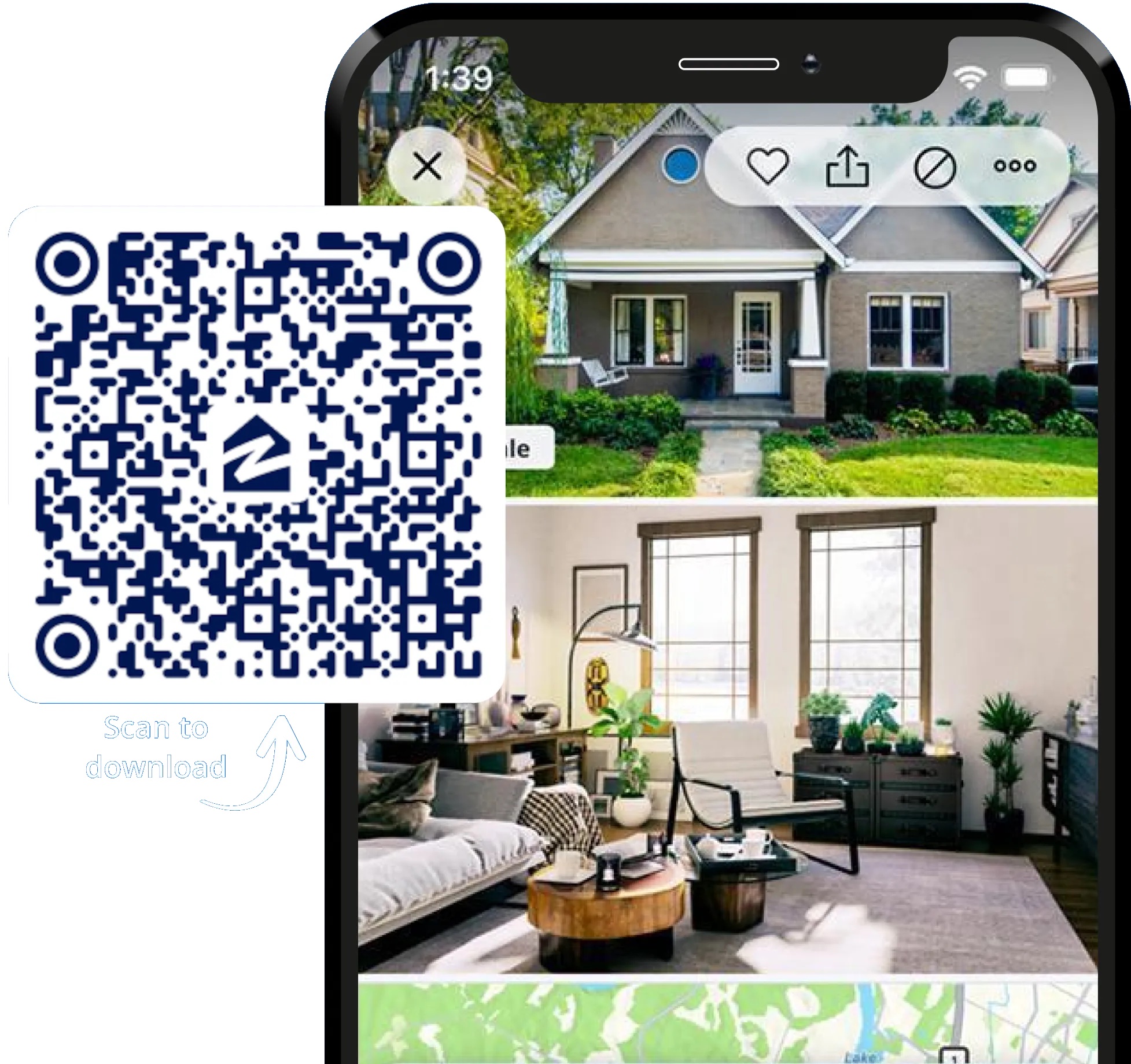 Zillow QR code